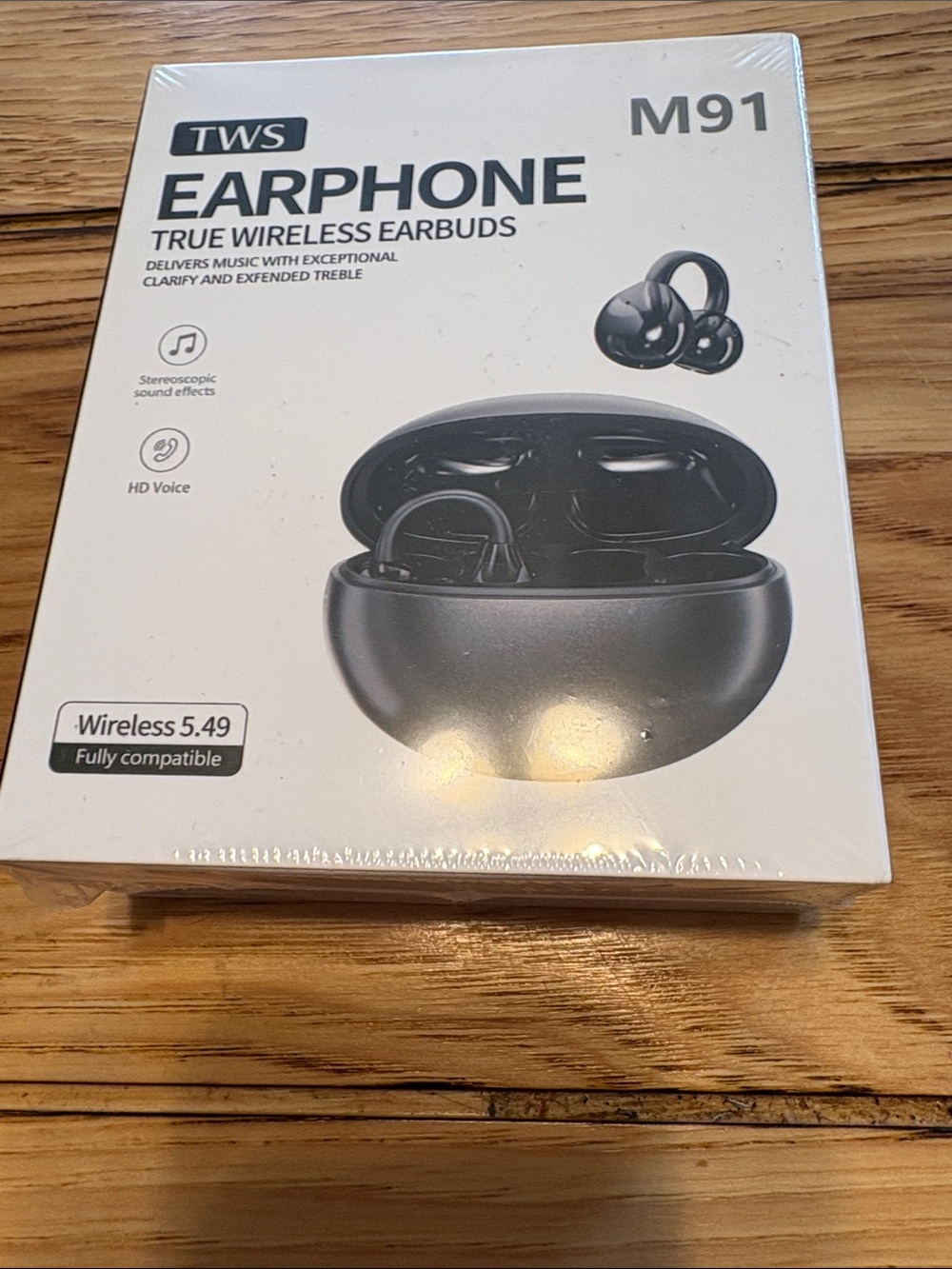 TWS M91 True Wireless Earbuds - Black NIP